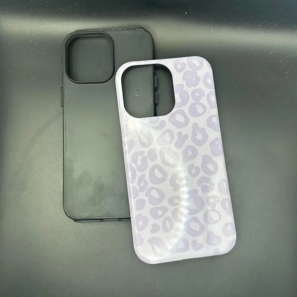 Unbranded White and Purple Phone-cases